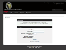 Tablet Screenshot of foro.soheva.org